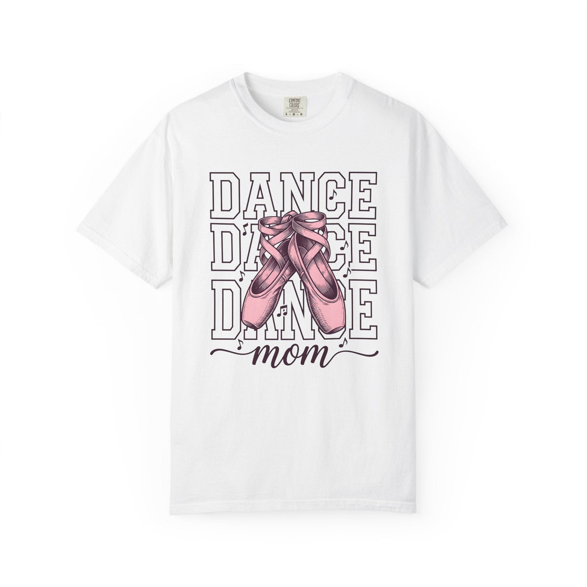 Dance Shoes Shirt Dance Mom Performance Gift Women Line Art Tee Dancing Shoes T-Shirt Dance Mom Enthusiast Illustration Graphic Show Graphic