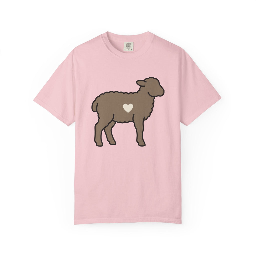 Lamb Shirt Easter Creatures Unisex Gift Sweet Tee Sheep product image 3