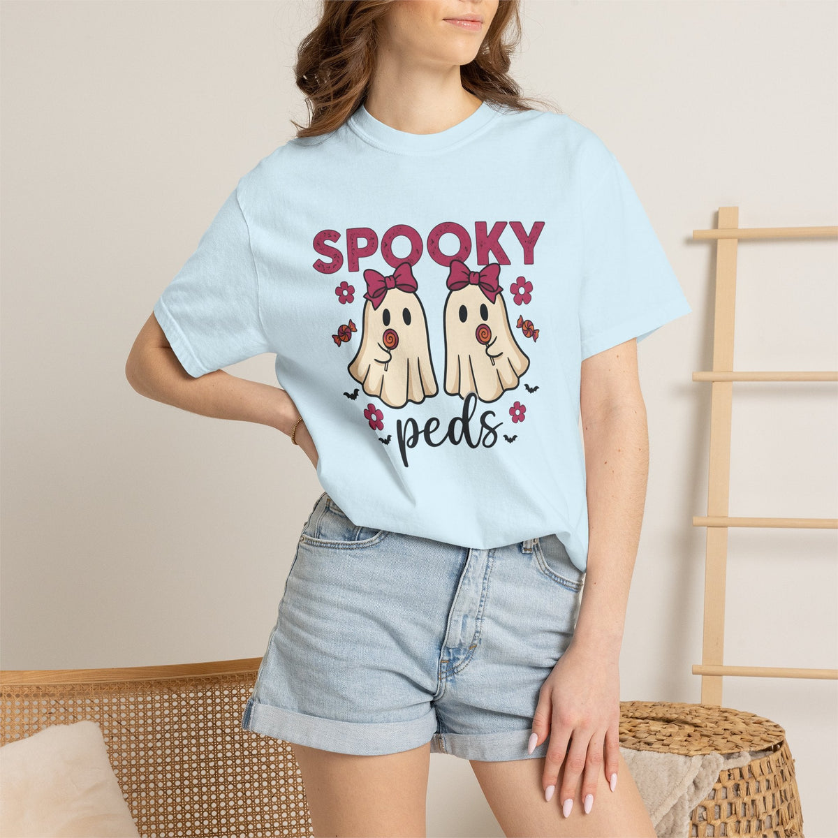 Ghost Candy Shirt Nurses Halloween Gift Women Cute Tee product image 10