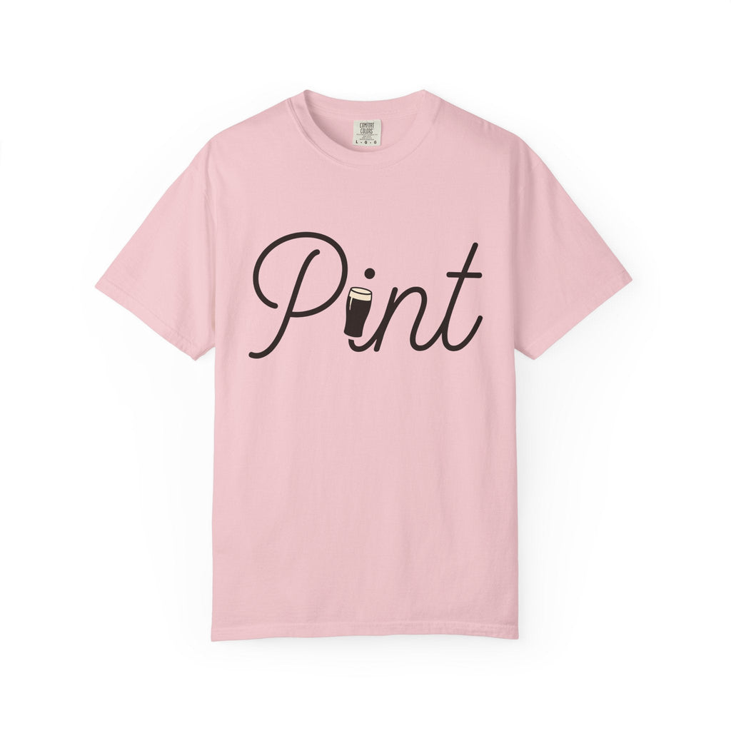 Beer Mug Shirt St Patrick's Day Booze Unisex Gift Flat Tee Pint Glass T-Shirt