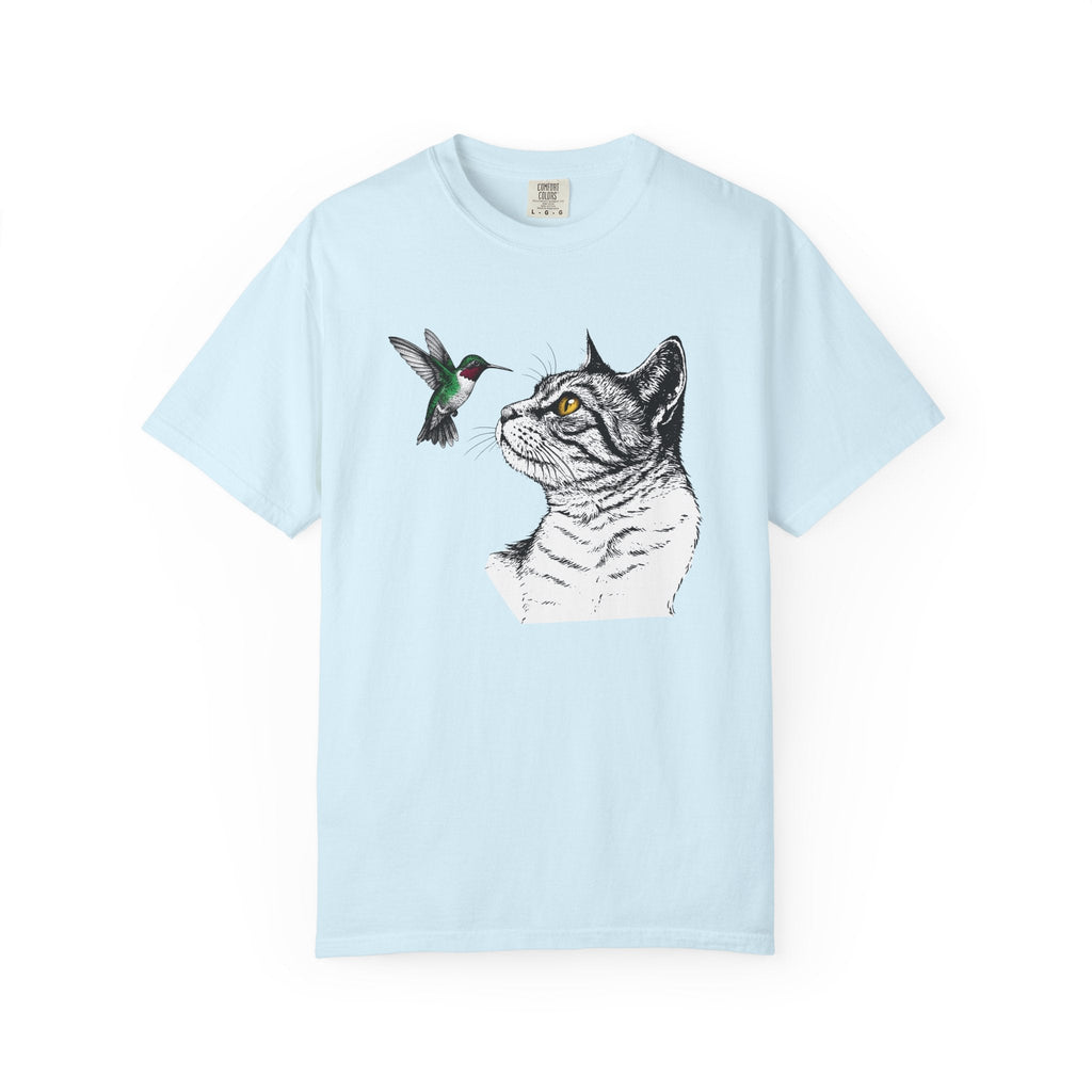 Feline Portrait Shirt Cat Pet Unisex Gift Line Art Tee product image 2