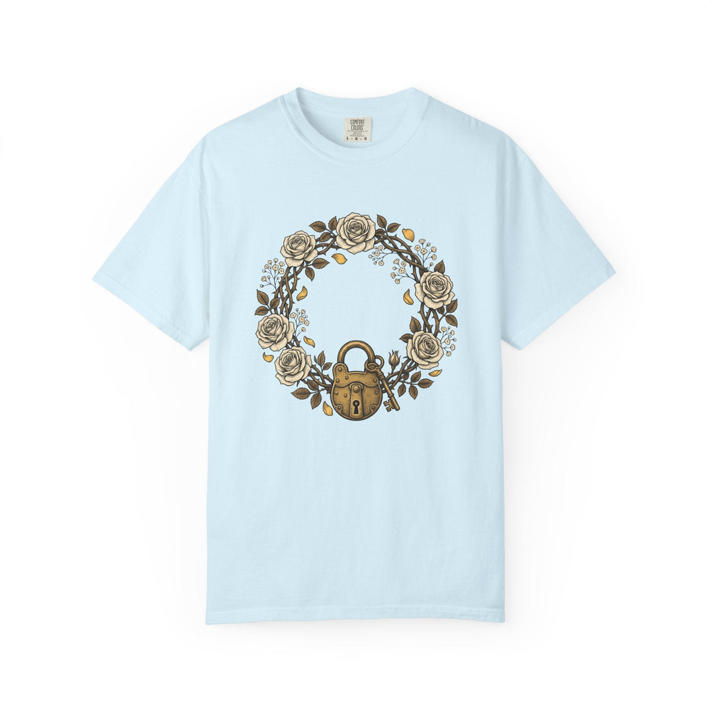 Flower Ring Shirt Holiday Bouquet Unisex Gift Retro Tee Floral T-Shirt Vacation