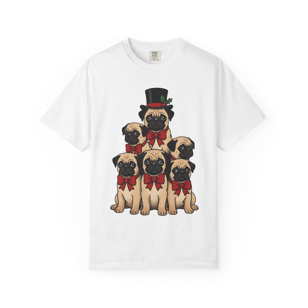 Pug Dogs Shirt Dog Seasonal Unisex Gift Animated Tee product image 1