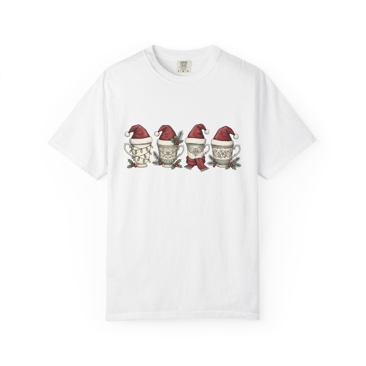 Holiday Hat Mugs Shirt Christmas Cappuccino Gift Women Farmhouse Tee Mug T-Shirt Xmas Fan Coffee Mug Tshirt Cappuccino Graphic Cartoon