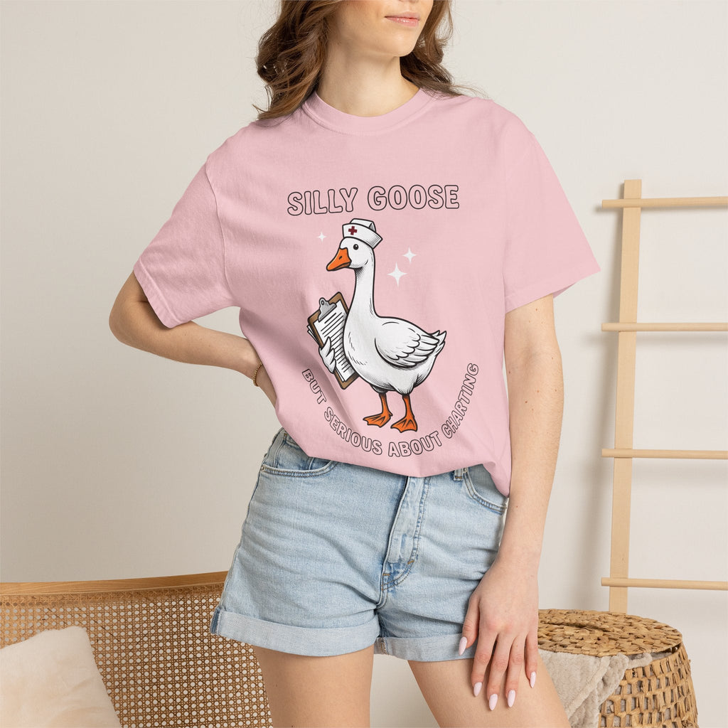 Nurse Duck Shirt Nurses Wildlife Unisex Gift Comic Tee product image 12