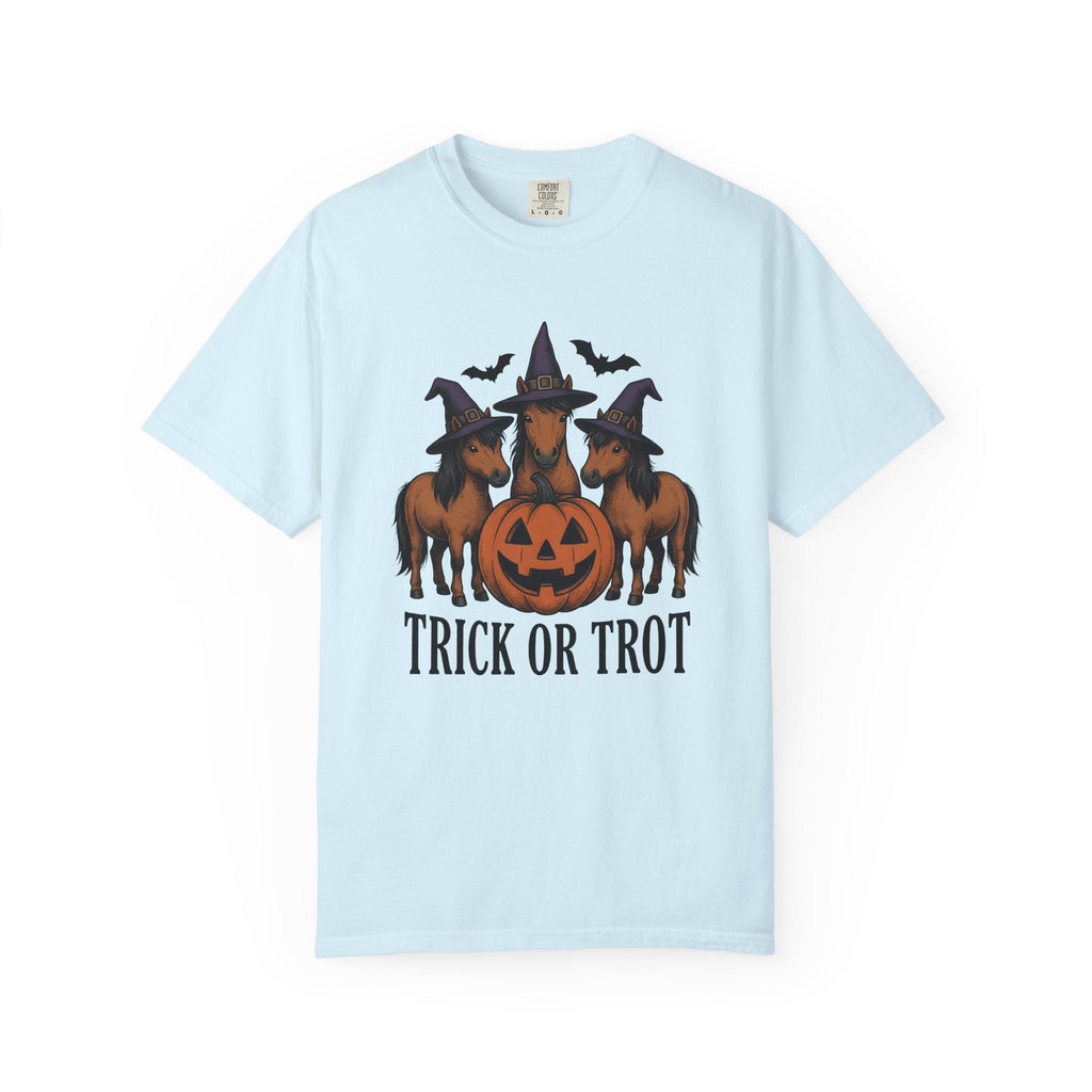 Witch Horse Hat Shirt Halloween Livestock Unisex Gift Classic Tee Sorcery