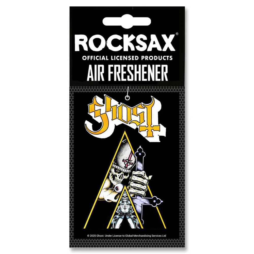 Ghost Clockwork Band Logo Car Air Freshener