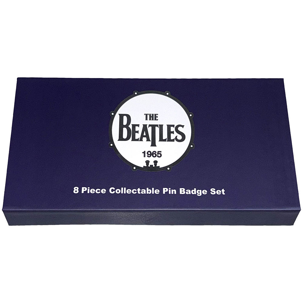 The Beatles 1965 Pin Badge Set