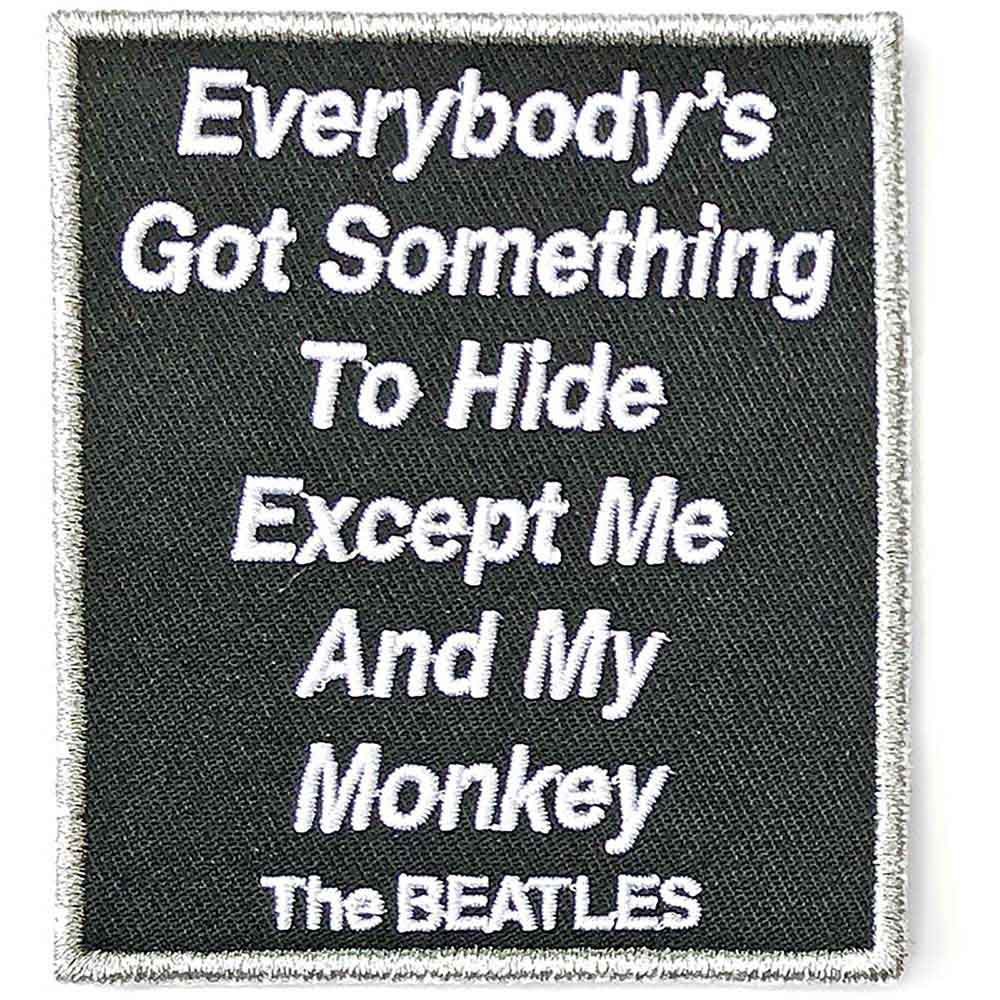 The Beatles Patch Me And My Monkey