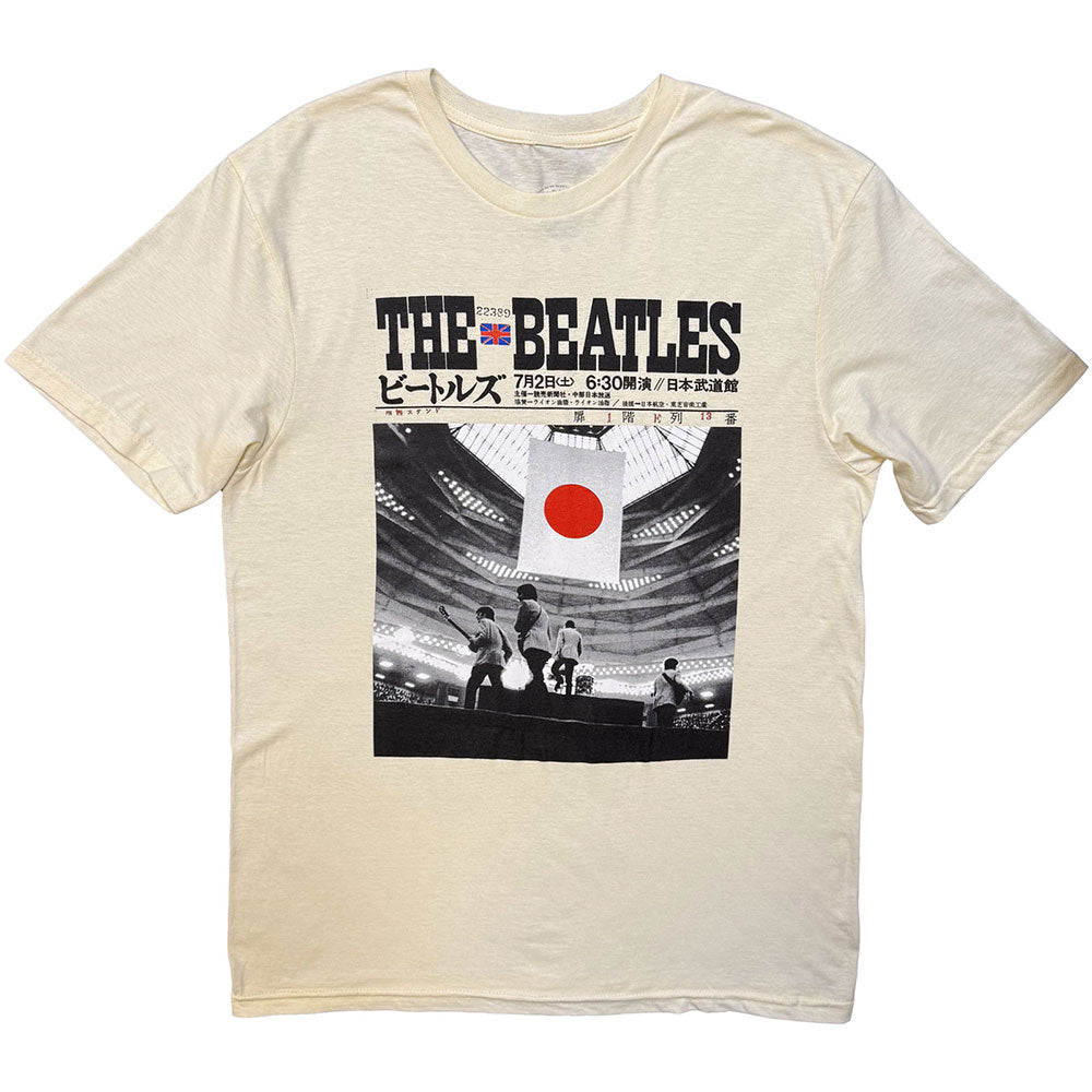 The Beatles Unisex T-Shirt: At Budokan (Off White) product image 1