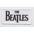 The Beatles Patch White Drop T band Logo