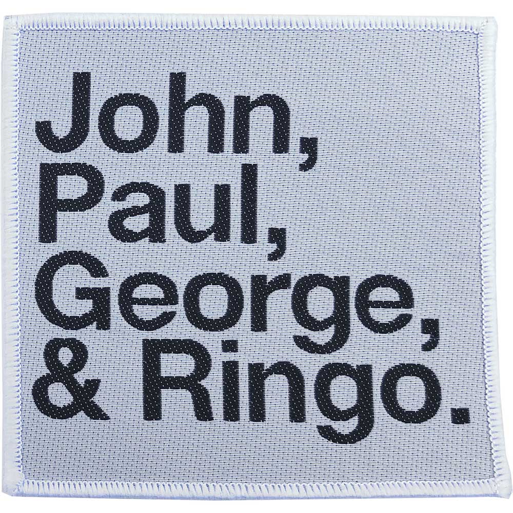 The Beatles Patch John Paul George Ringo