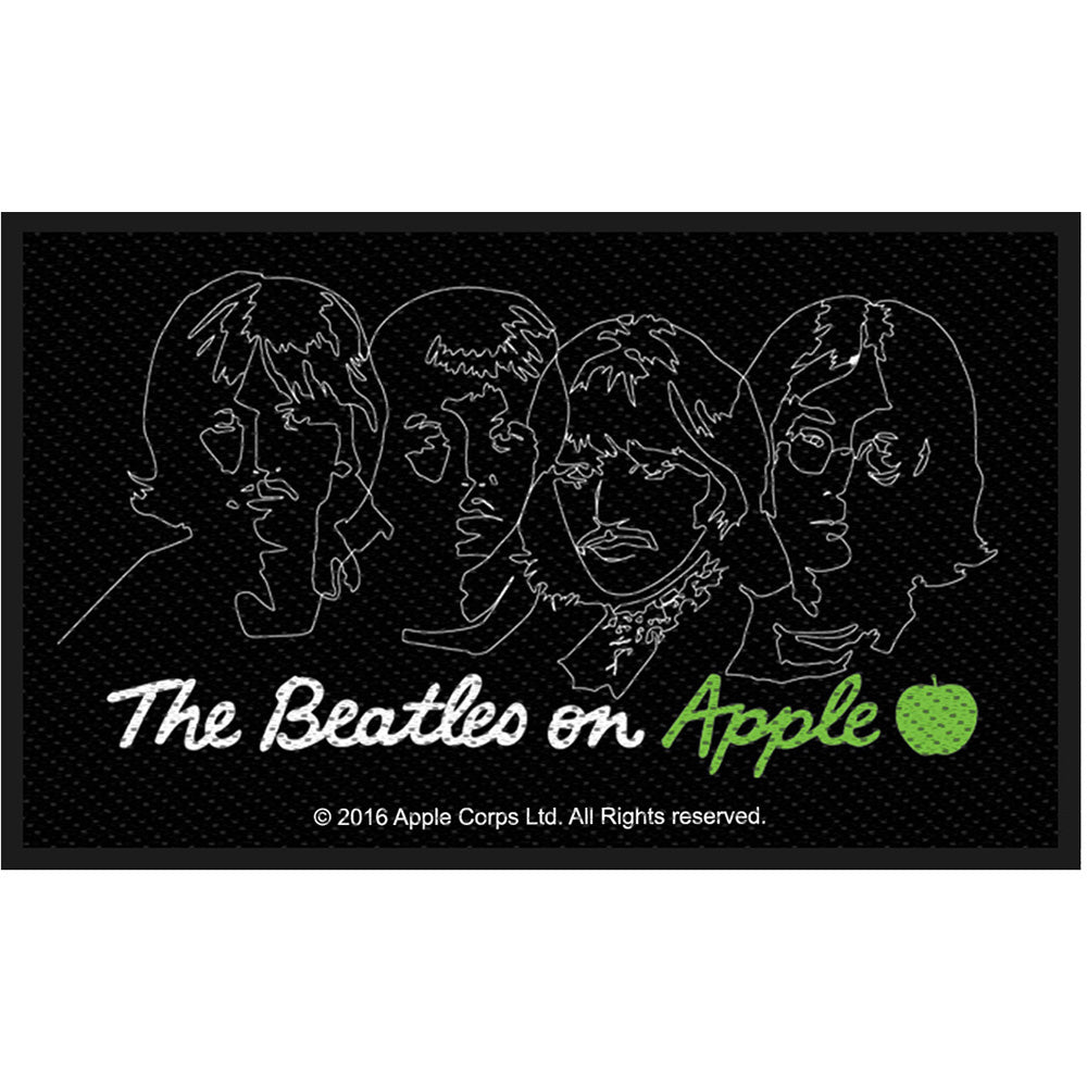 The Beatles Patch On Apple Band Logo
