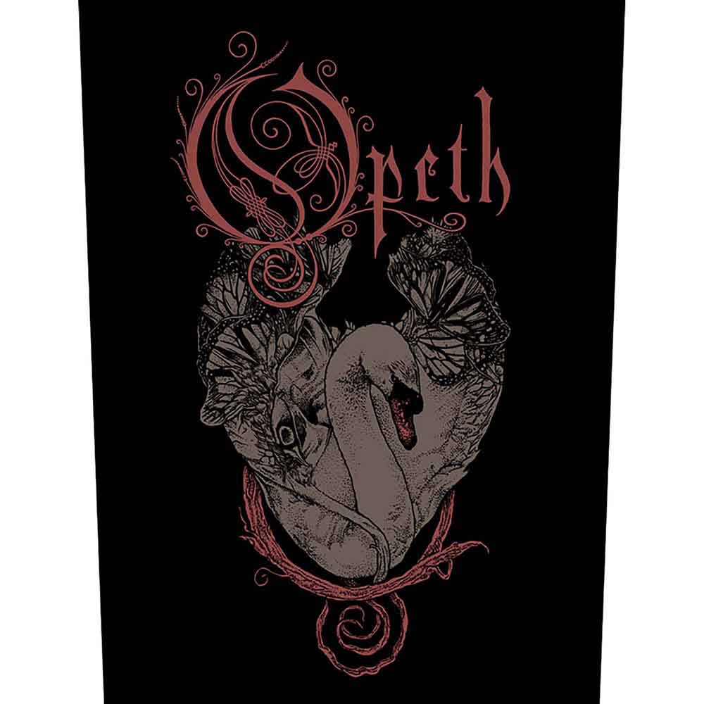 Opeth Swan Band Logo Back Patch