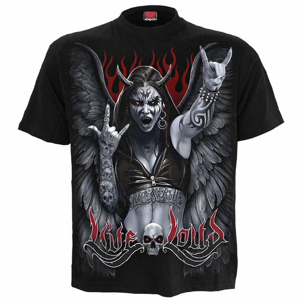Spiral - ROCK LOUD - T-Shirt Black product image 3