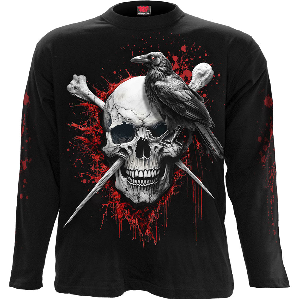 Spiral - DEATH RAVEN - Longsleeve T-Shirt Black product image 3