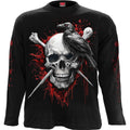 Spiral - DEATH RAVEN - Longsleeve T-Shirt Black product image 1