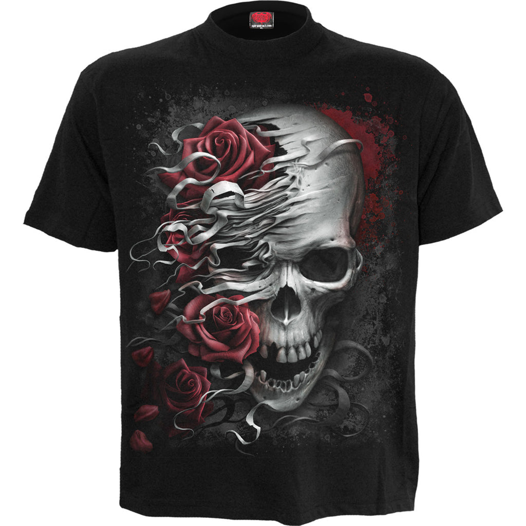Spiral - SKULLS N' ROSES - T-Shirt Black product image 1