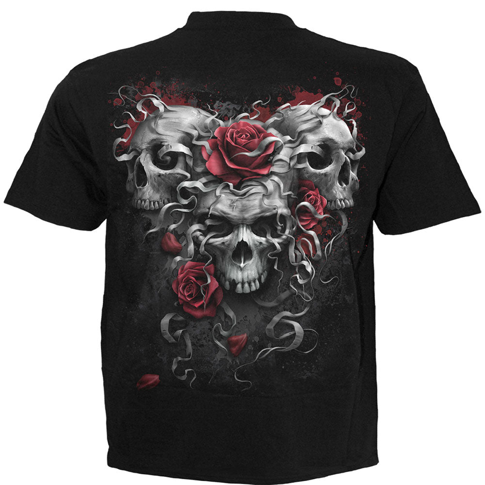 Spiral - SKULLS N' ROSES - T-Shirt Black product image 4