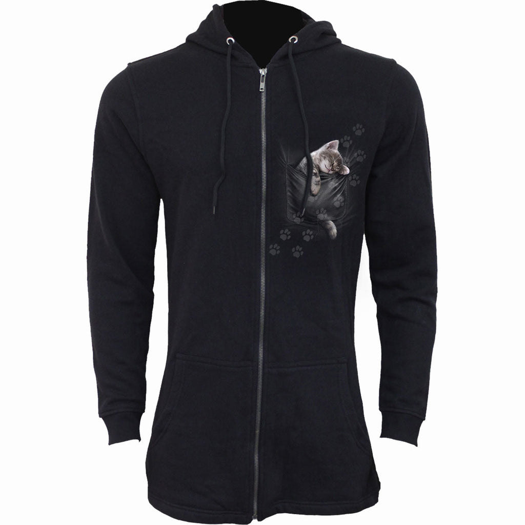 Spiral - POCKET KITTEN - Ladies Fish Tail Full Zip Hoody product image 1