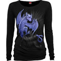 Spiral - POCKET DRAGON - Baggy Top Black product image 1