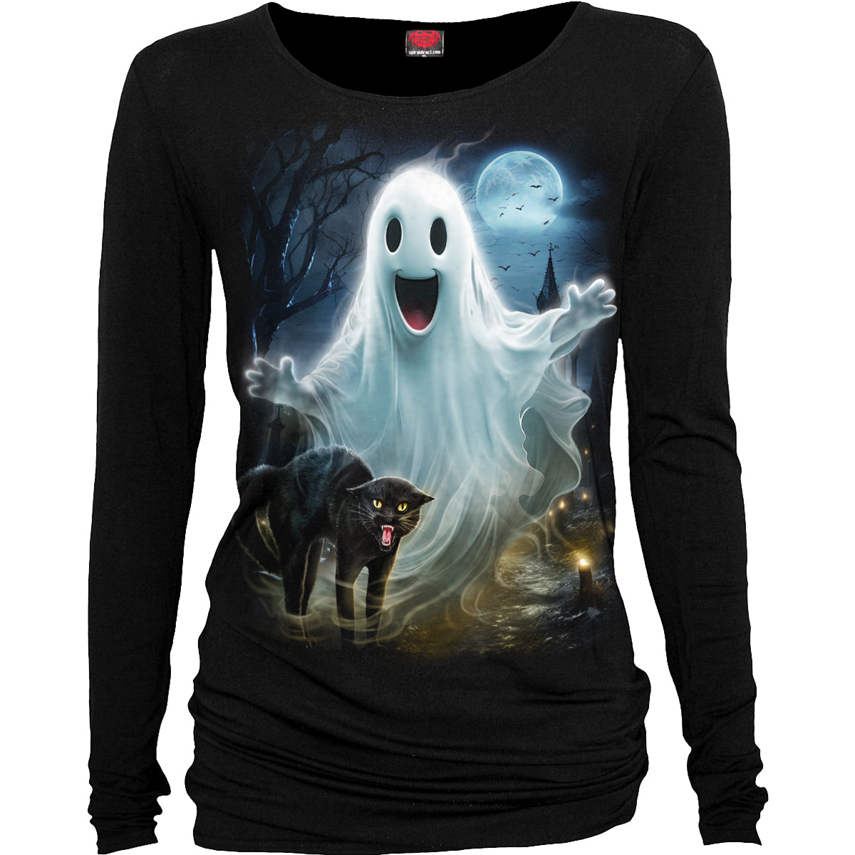 Spiral - HIGH SPIRITS - Baggy Top Black product image 1