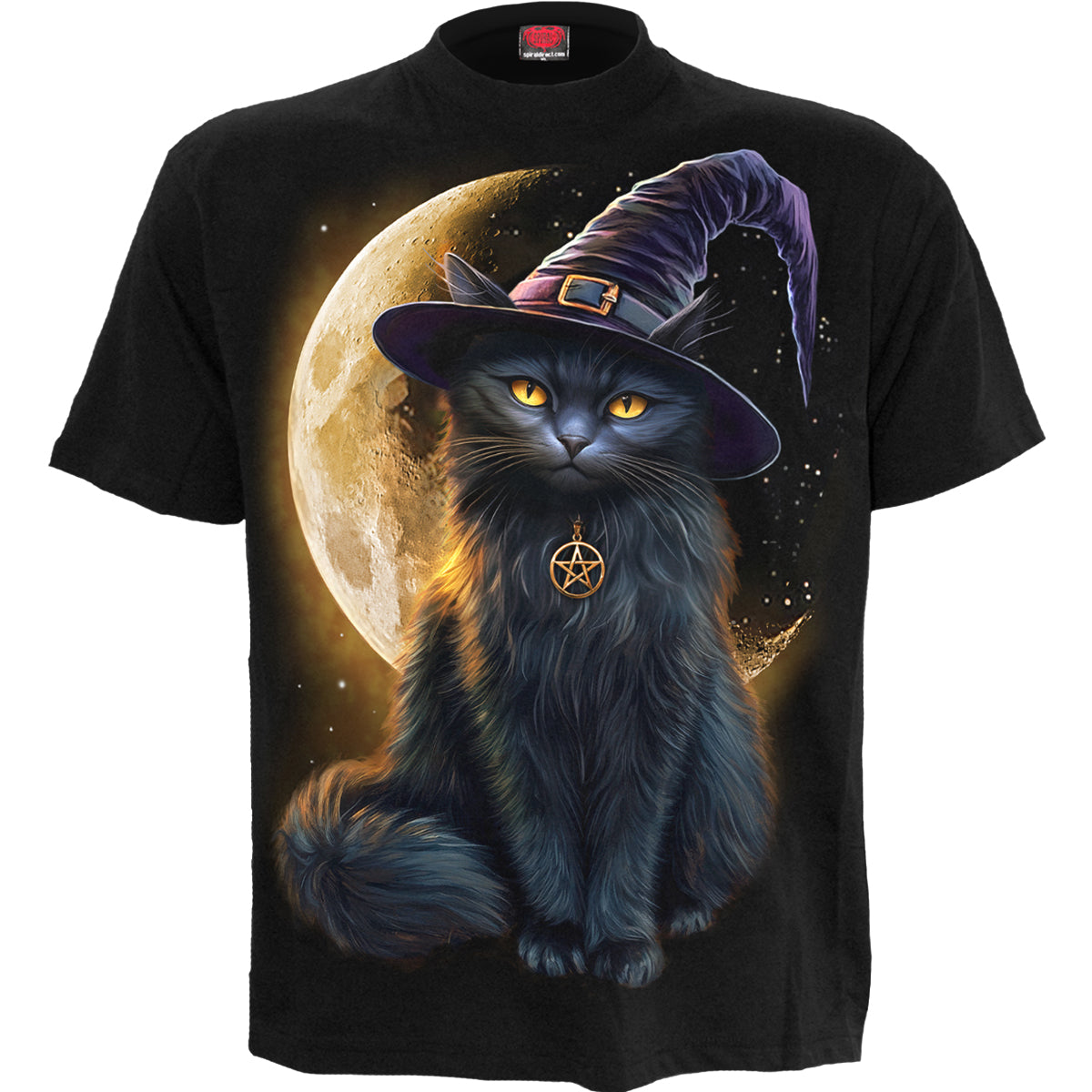 Spiral - FAMILIAR MAGIC - Front Print T-Shirt Black product image 1