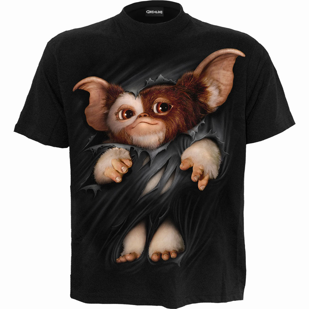 GREMLINS - GIZMO - Front Print T-Shirt Black product image 2