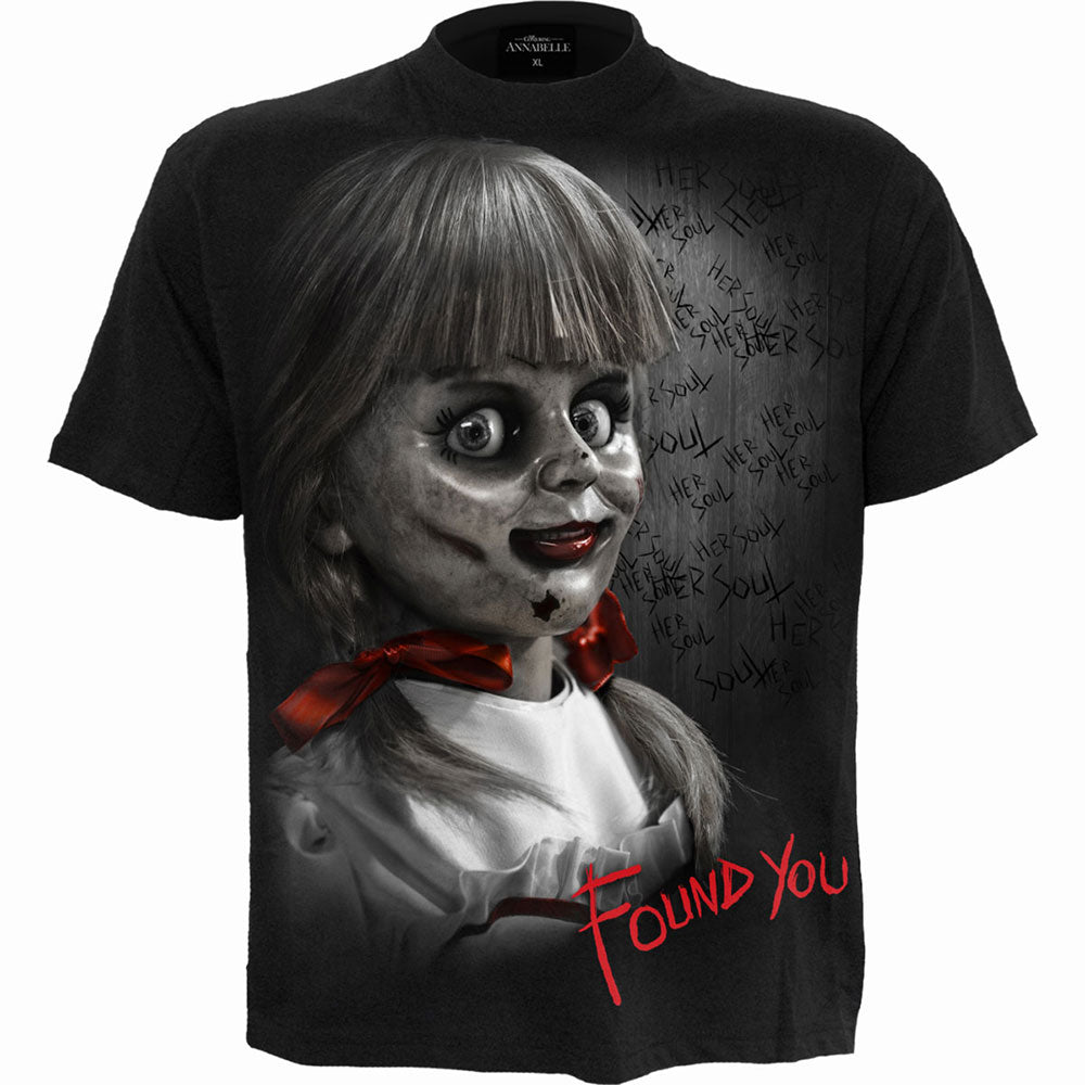 ANNABELLE - FOUND YOU - T-Shirt Black product image 3