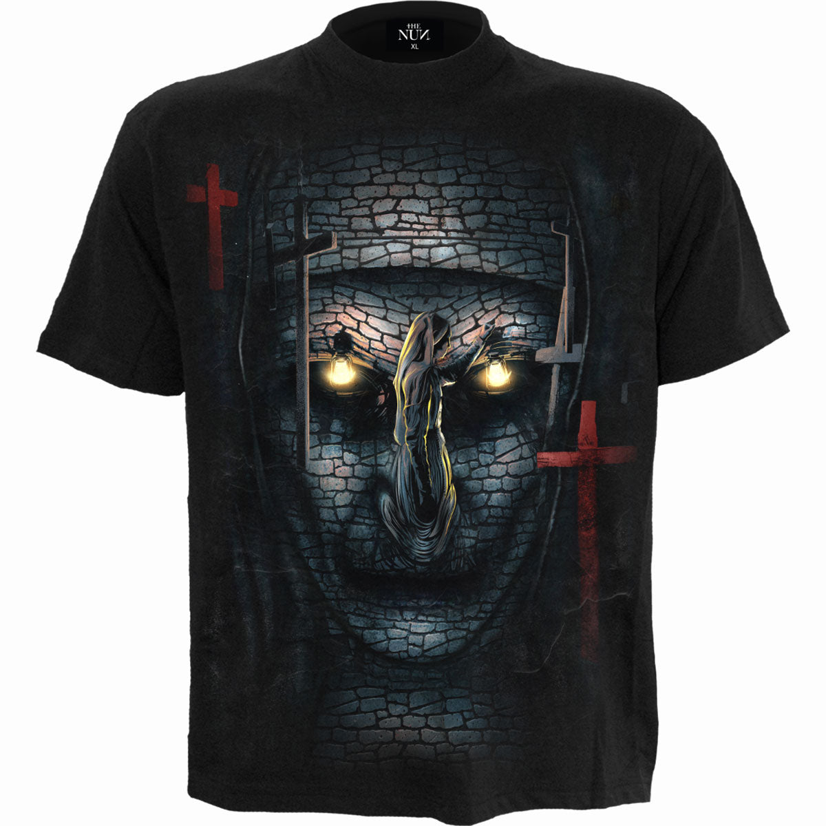 THE NUN - SKULL ILLUSION - T-Shirt Black product image 1