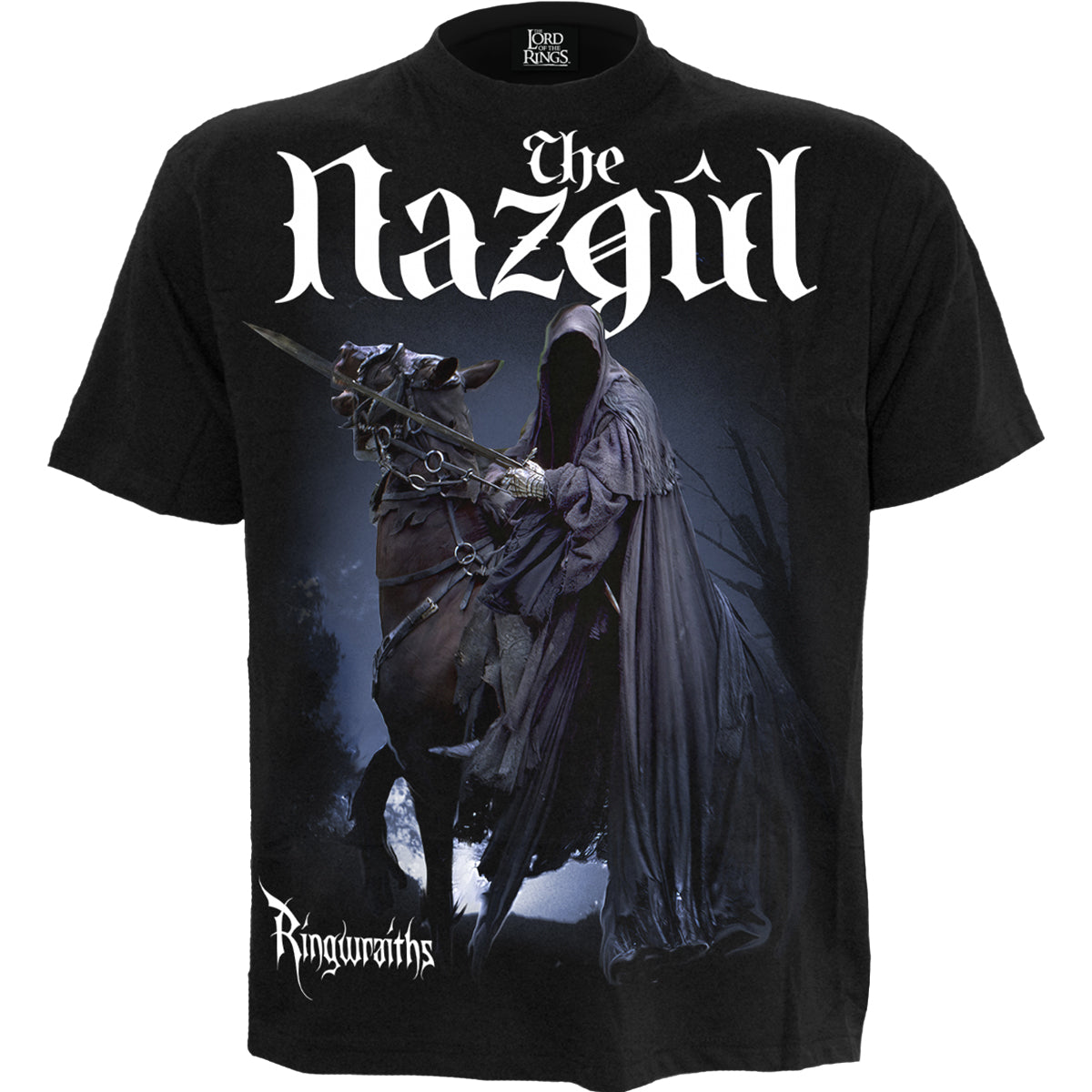 LOTR - THE NAZGUL - RINGWRAITHS - Front Print T-Shirt Black product image 1