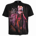 HARLEY QUINN - TRICK OR TREAT - Front Print T-Shirt Black product image 1