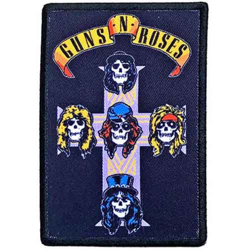 Guns N Roses Patch Nightrain Cross Band Logo new Official
