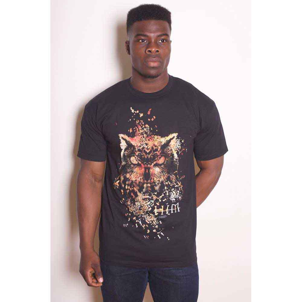 HIM Unisex T-Shirt: Owl Colour (Black) product image 1