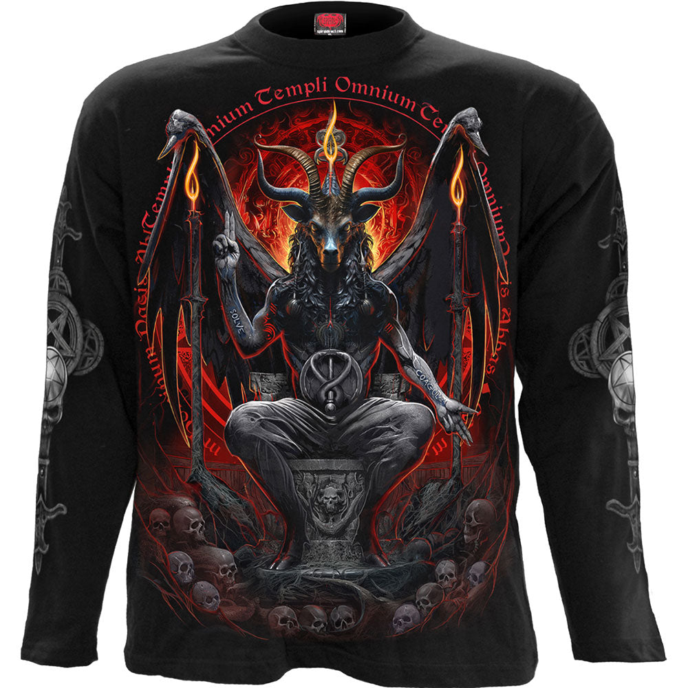Spiral - BAPHOMET - Longsleeve T-Shirt Black product image 3