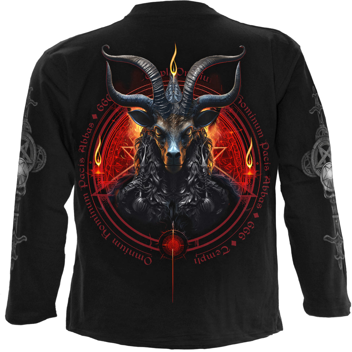 Spiral - BAPHOMET - Longsleeve T-Shirt Black product image 2