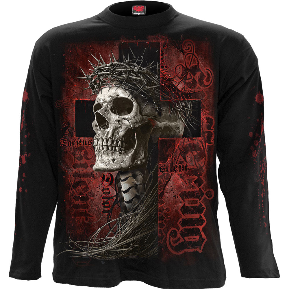 Spiral - SILENT SUFFERING - Longsleeve T-Shirt Black product image 3