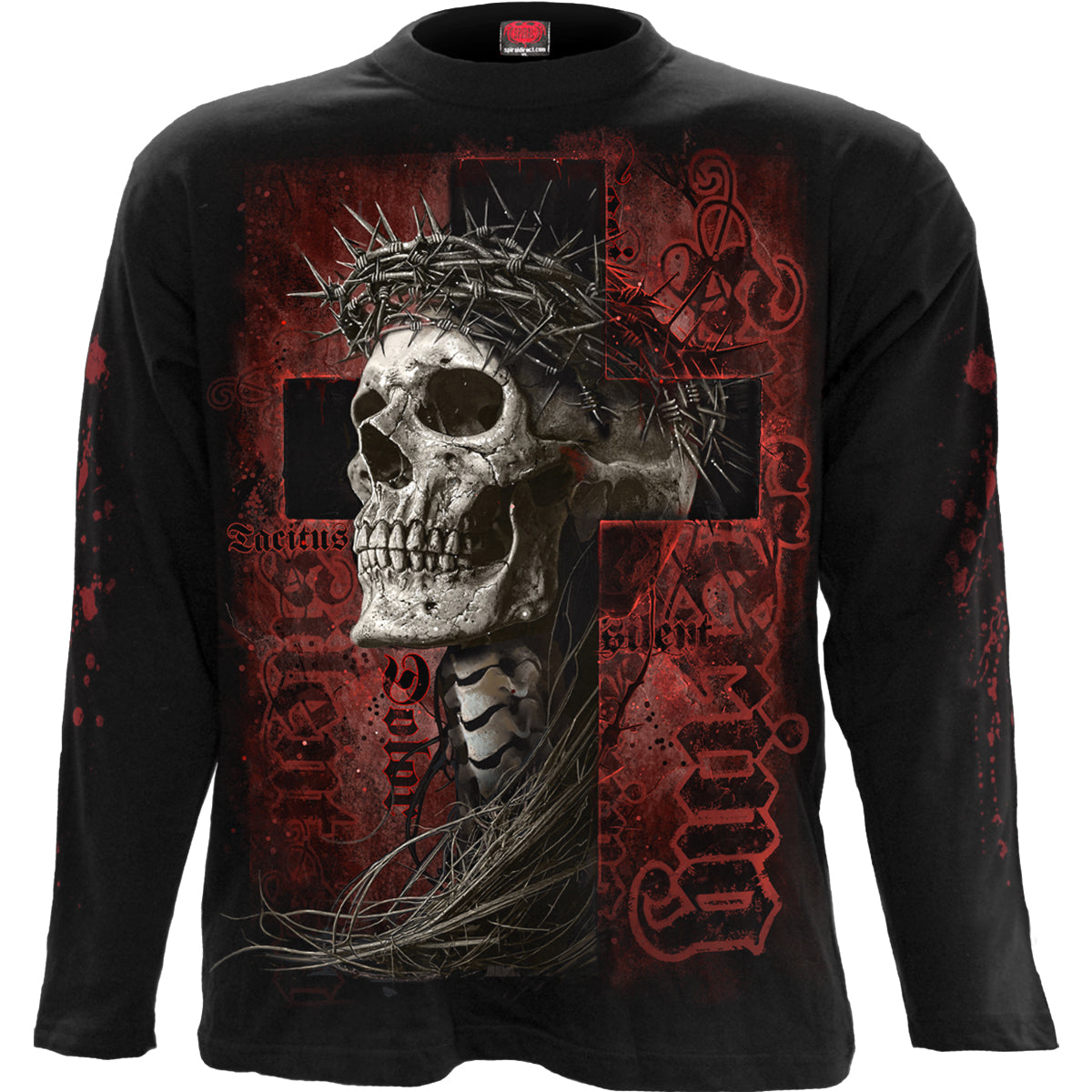 Spiral - SILENT SUFFERING - Longsleeve T-Shirt Black product image 1
