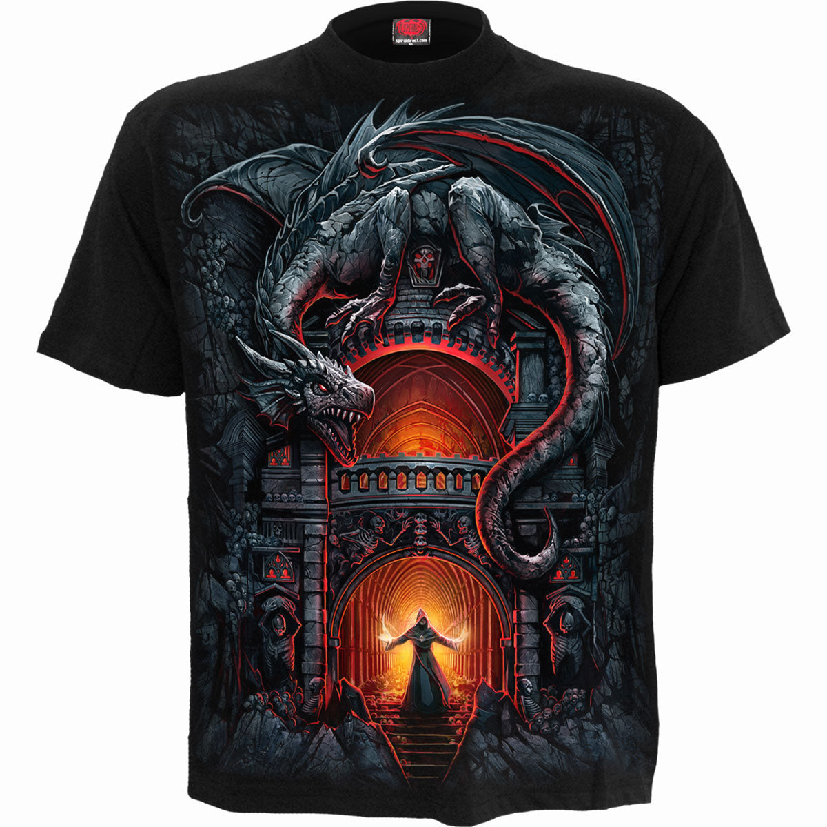 Spiral - DRAGON'S LAIR - T-Shirt Black product image 1