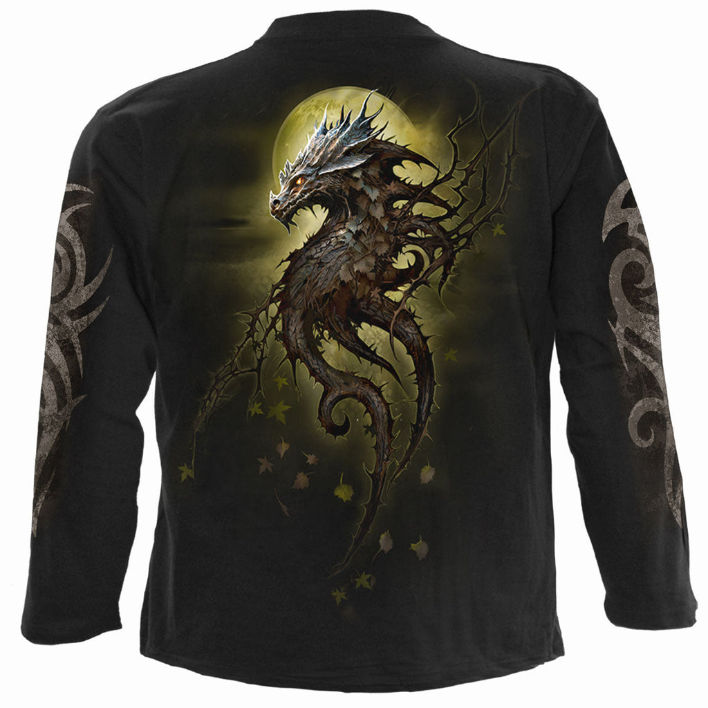 Spiral - OAK DRAGON - Longsleeve T-Shirt Black product image 2