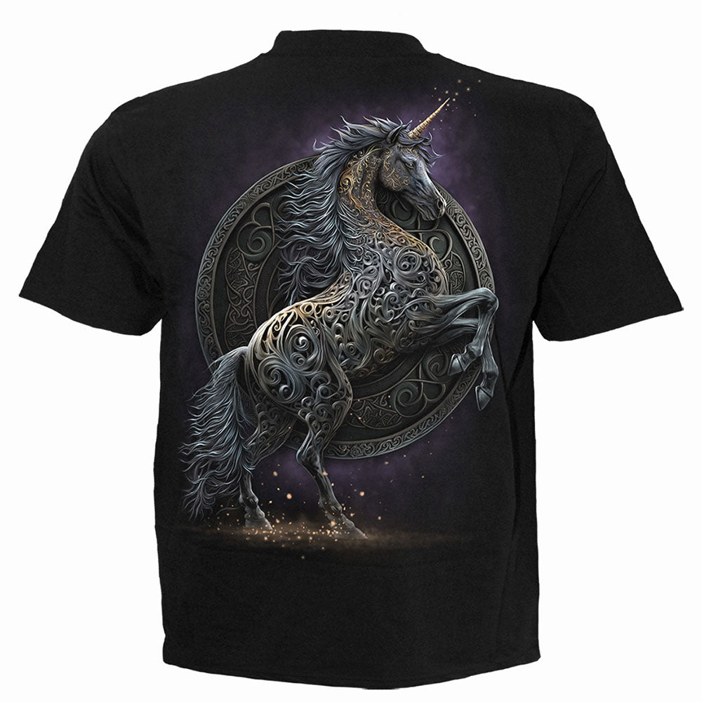 Spiral - CELTIC UNICORN - T-Shirt Black product image 4