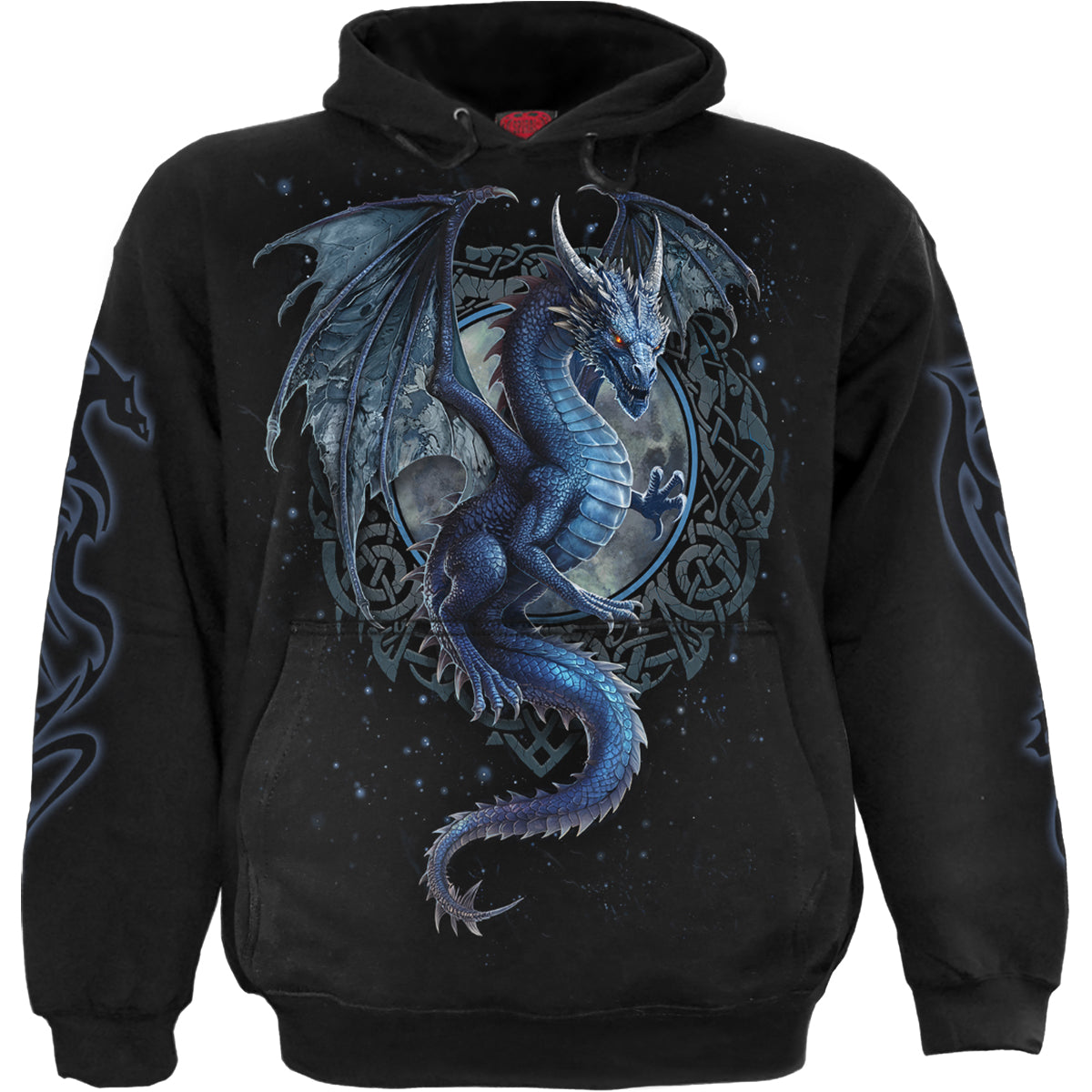 Spiral - STORM DRAGON - Hoody Black product image 1