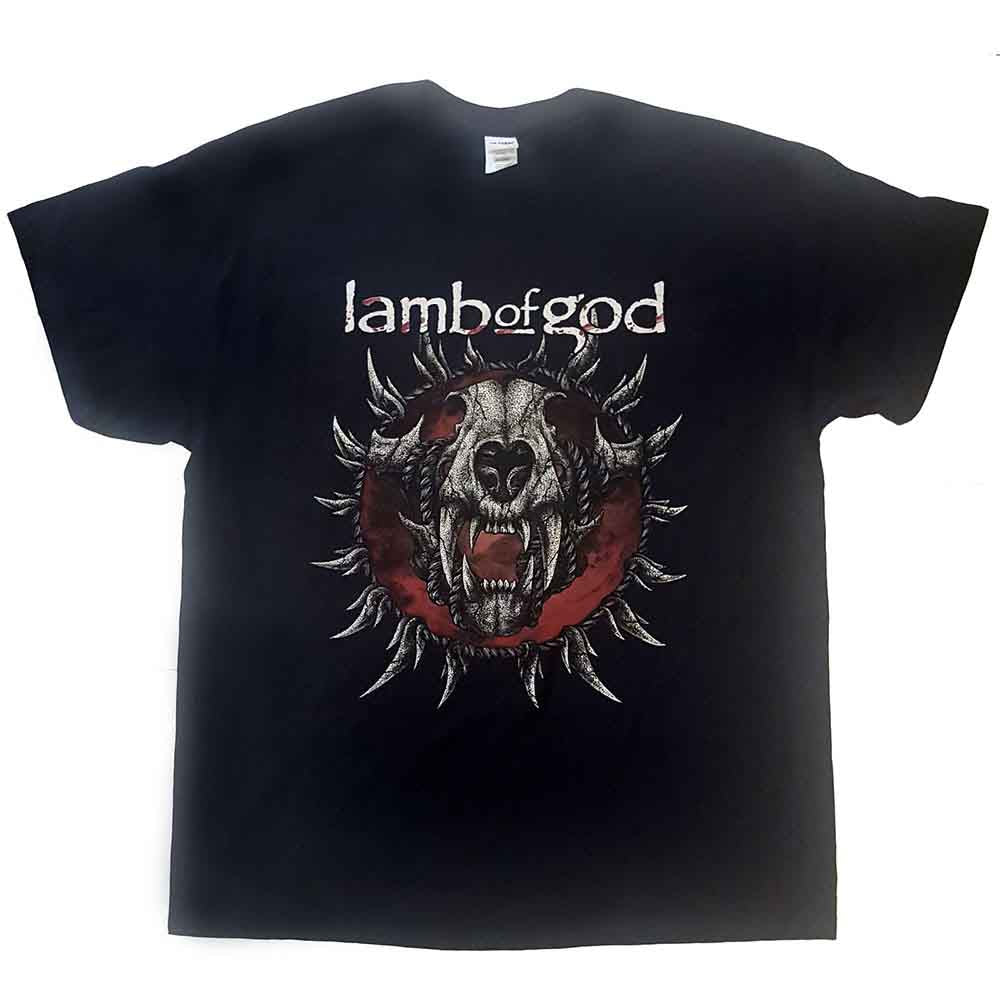 Lamb Of God Unisex T-Shirt: Radial (Black) product image 1