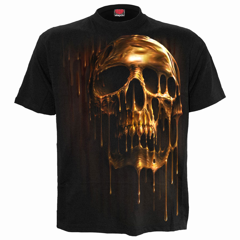 Spiral - DRIPPING GOLD - T-Shirt Black product image 3