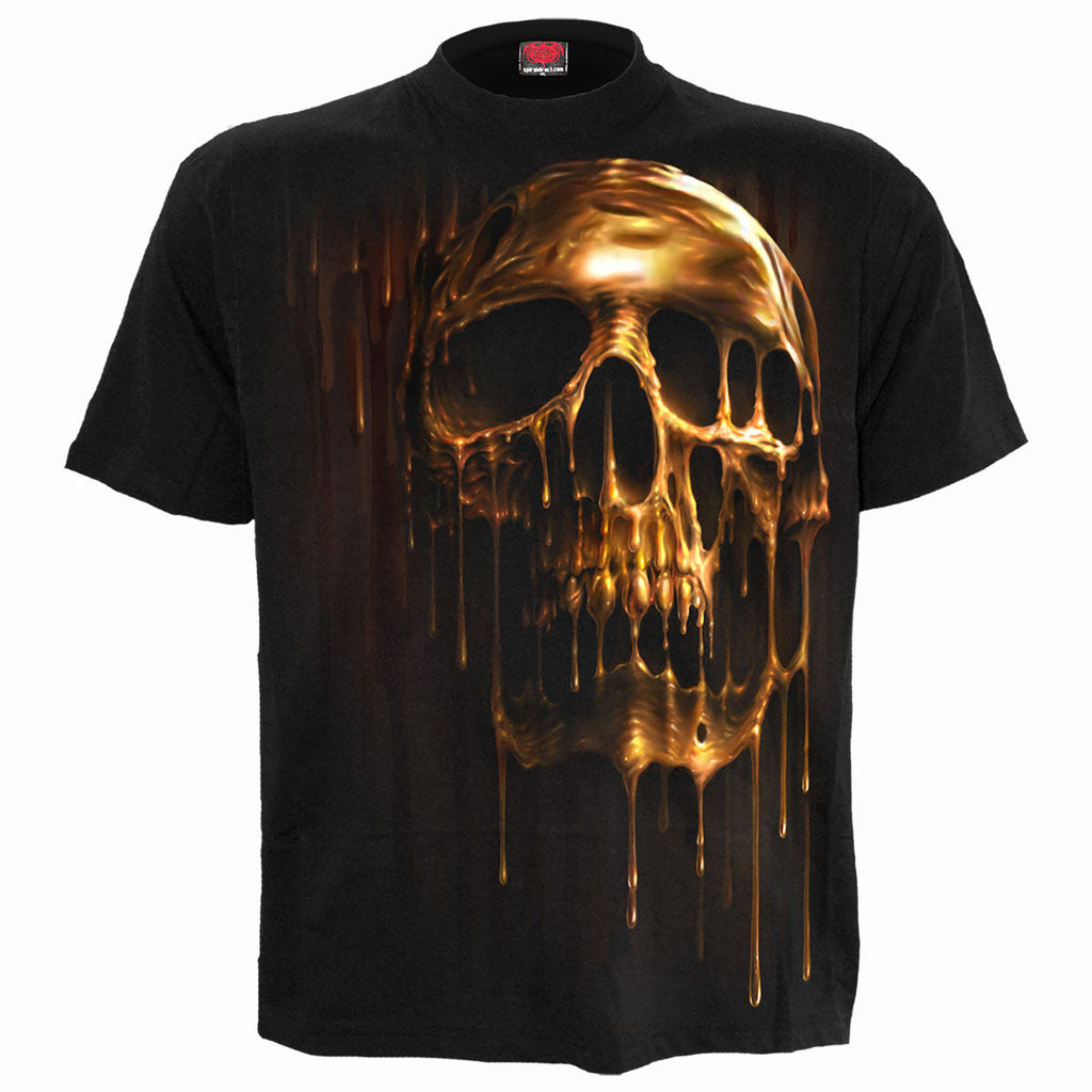 Spiral - DRIPPING GOLD - T-Shirt Black product image 1