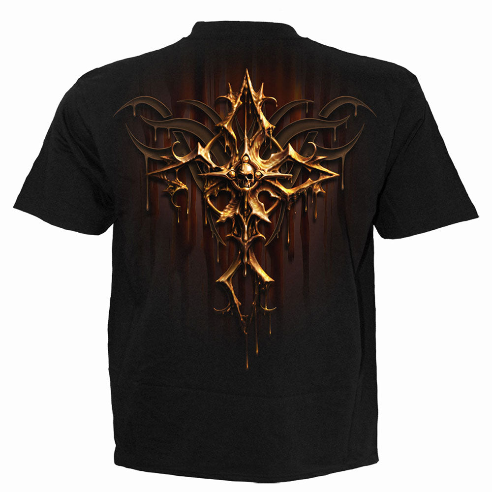 Spiral - DRIPPING GOLD - T-Shirt Black product image 4