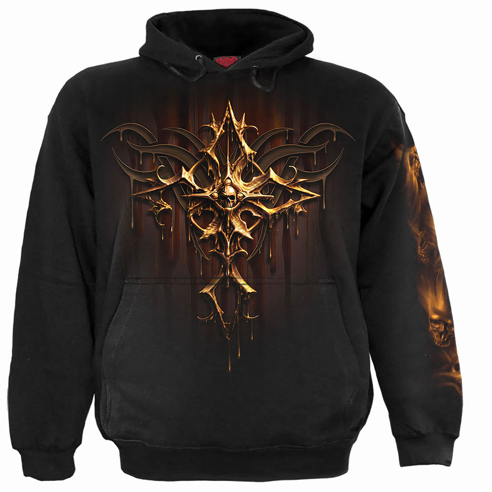 Spiral - DRIPPING GOLD - Hoody Black product image 3