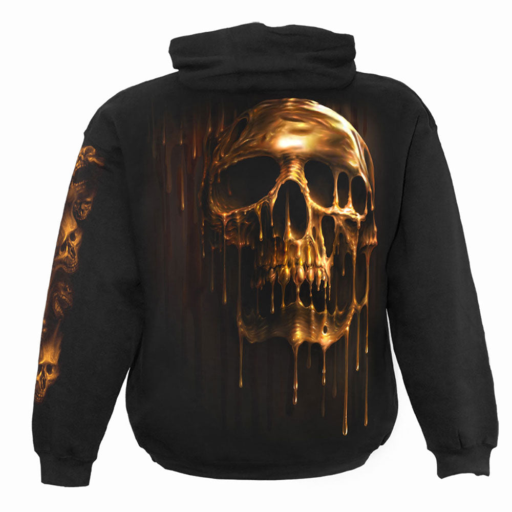 Spiral - DRIPPING GOLD - Hoody Black product image 4