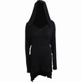 Spiral - Black Widow Gothic Hooded Dress product image 1