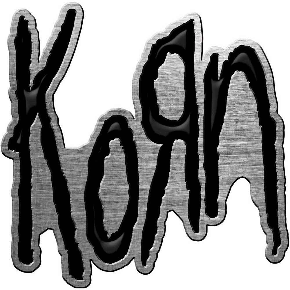 Korn Band Logo Pin Badge